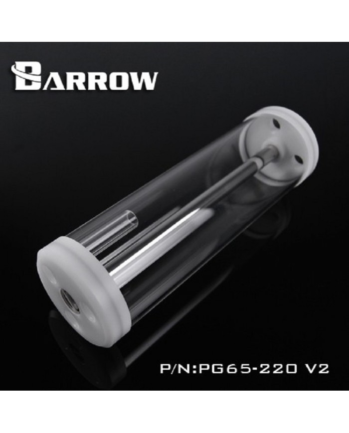 Barrow PG65-170 v2 65x1700mm Rezervuar – Şeffaf Cam / Beyaz