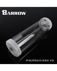 Barrow PG65-170 v2 65x1700mm Rezervuar – Şeffaf Cam / Beyaz