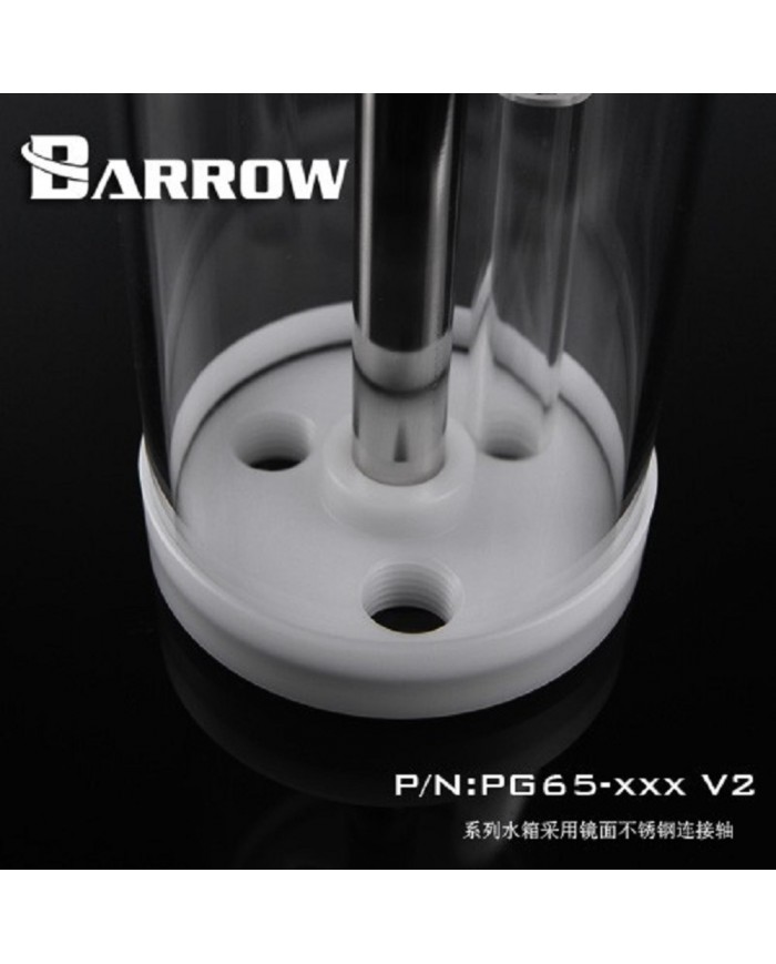 Barrow PG65-170 v2 65x1700mm Rezervuar – Şeffaf Cam / Beyaz