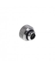 Alphacool Eiszapfen 12mm HardTube compression fitting G1/4 - knurled - Krom Altılı Paket