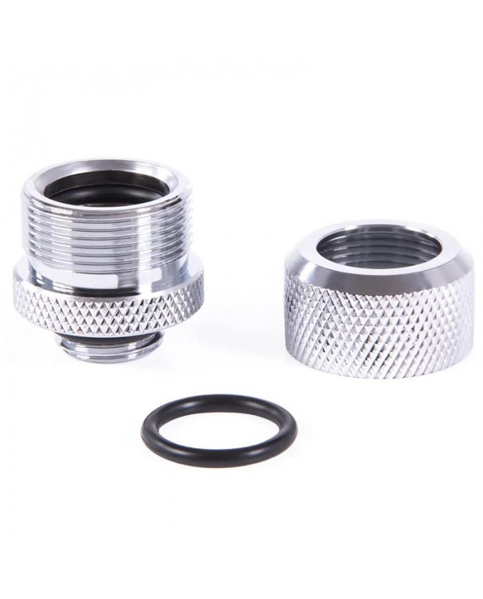 Alphacool Eiszapfen 14mm HardTube Screw-on Nozzle G14 - Chrome (Altılı Paket)
