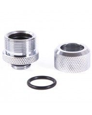 Alphacool Eiszapfen 14mm HardTube Screw-on Nozzle G14 - Chrome (Altılı Paket)