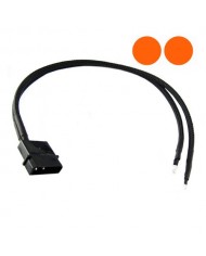 XSPC İkili 3mm Ultra-Bright LED 30cm : Orange