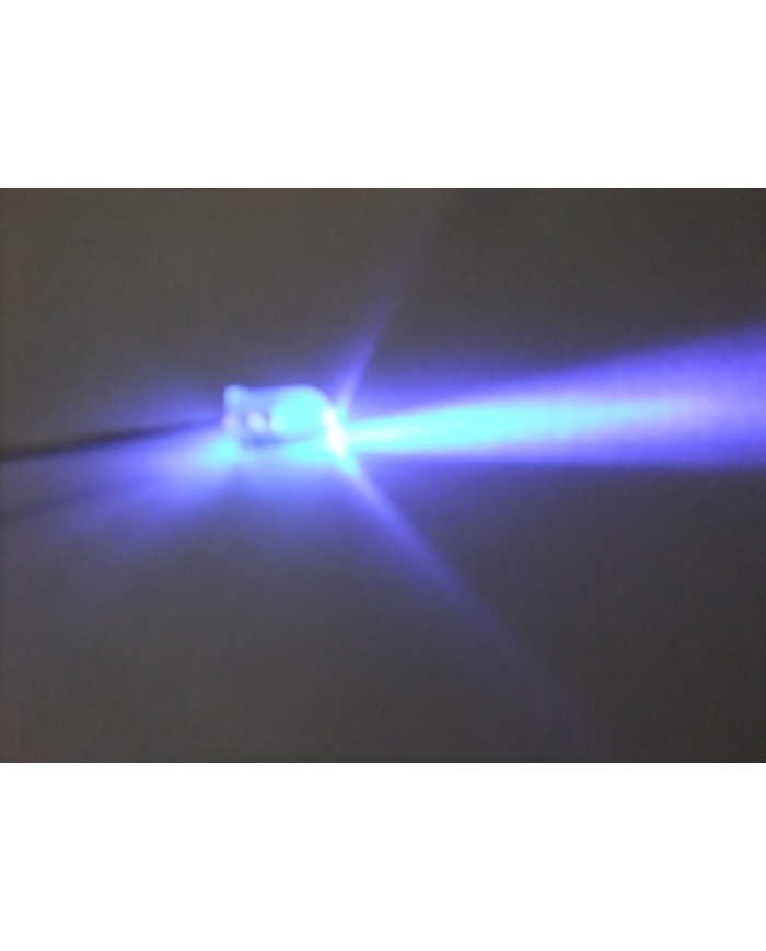 UV Led (5 mm - Yuvarlak Uç)