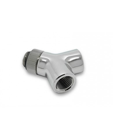 EK-AF Y-Splitter Rotary 2F-1M G1/4 - Nikel