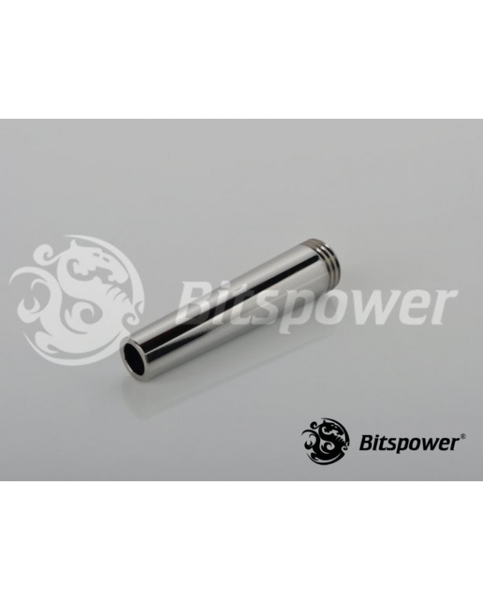 Bitspower G1/4″ Silver Shining Aqua-Pipe l – Gümüş