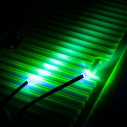 M_M İkili 5mm Ultra-Bright LED 30cm Yeşil