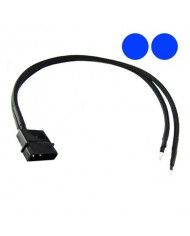 M_M İkili 3mm Ultra-Bright LED 30cm - Mavi