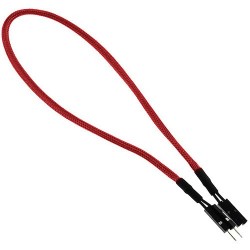 BitFenix 2-pin I/O (PWR/RST/HDD), 30 cm sinyal kablosu 0,3mm - Kırmızı