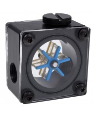 Alphacool Eisfluegel G1/4 Square Flow Meter - Acetal