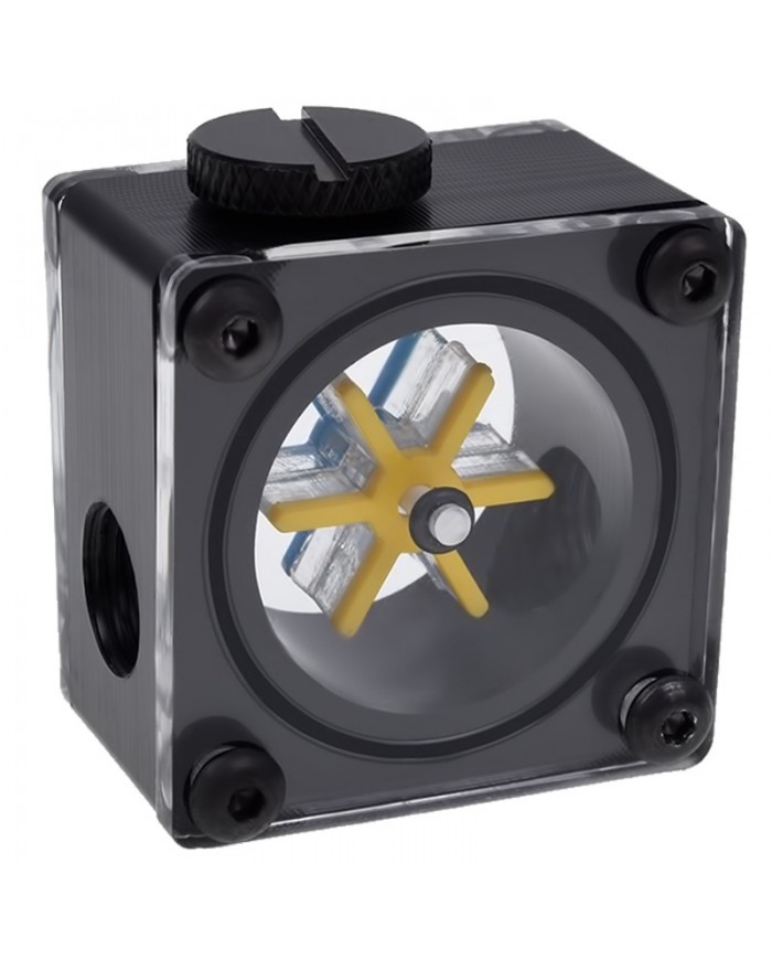 Alphacool Eisfluegel G1/4 Square Flow Meter - Acetal