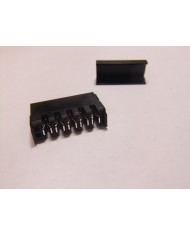 Sata Dişi Açılı Konnektör (Siyah)