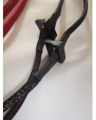 Sata Dişi Açılı Konnektör (Siyah)