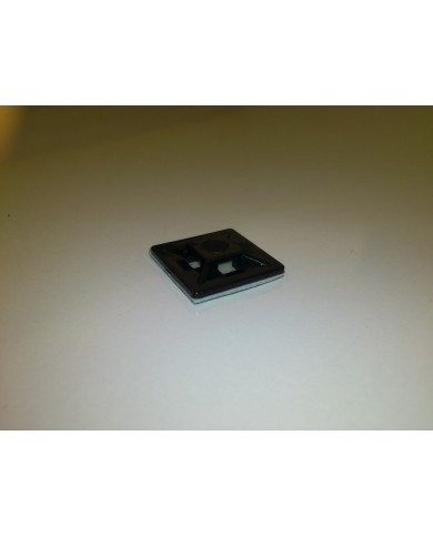 Yapışkanlı Kare Sabitleyici (Siyah - Küçük)