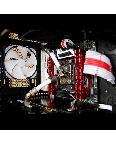 EK-AF Angled 2×45° G1/4 Rotary - Nikel