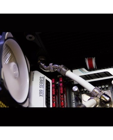 EK-AF Angled 2×45° G1/4 Rotary - Nikel