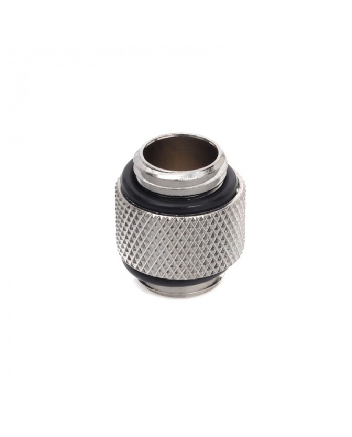 Bitspower G1/4″ Silver Shining Dual Male to Male Uzatma Rakoru – Silver