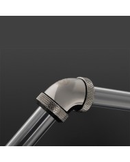 Bitspower Dual 12mm Tube 60°Adapter  - Black Sparkle