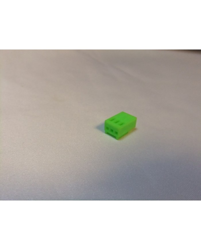 3 Pin Dişi Konnektör (UV - Yeşil)