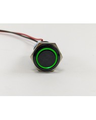 Metalik - Işıklı On-Off Buton (16 mm)