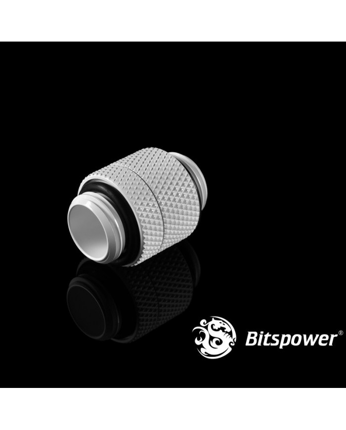 Bitspower G1/4 Male to Male Rotary - Beyaz