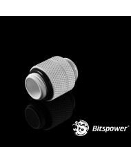Bitspower G1/4 Male to Male Rotary - Beyaz