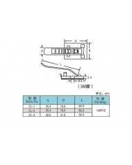 Kemerli - Yapışkanlı Kablo Sabitleyici