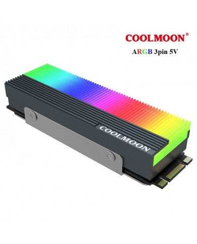 Coolmoon M2 - NVME ARGB (5V) Soğutucu