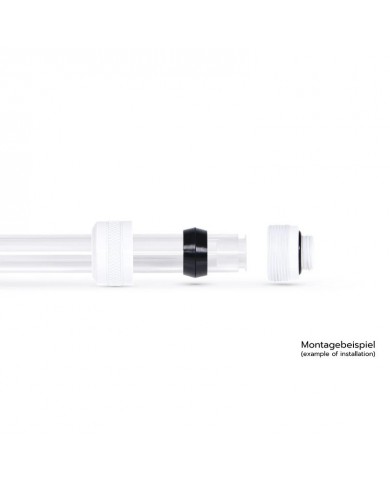 Alphacool Eiszapfen PRO 16mm HardTube fitting G1/4 - Beyaz (6'lı Paket)