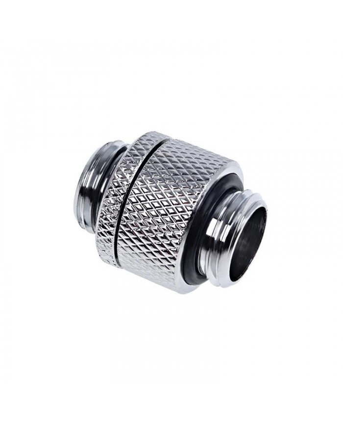 Alphacool Eiszapfen Double Nippel Rotaryli G1/4 Outer Thread to G1/4 Outer Thread - Krom