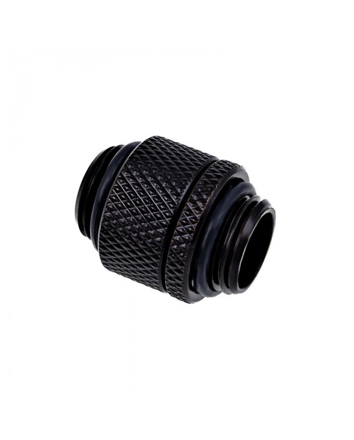 Alphacool Eiszapfen Double Nippel Rotaryli G1/4 Outer Thread to G1/4 Outer Thread - Deep Black