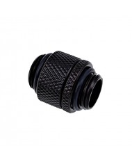 Alphacool Eiszapfen Double Nippel Rotaryli G1/4 Outer Thread to G1/4 Outer Thread - Deep Black