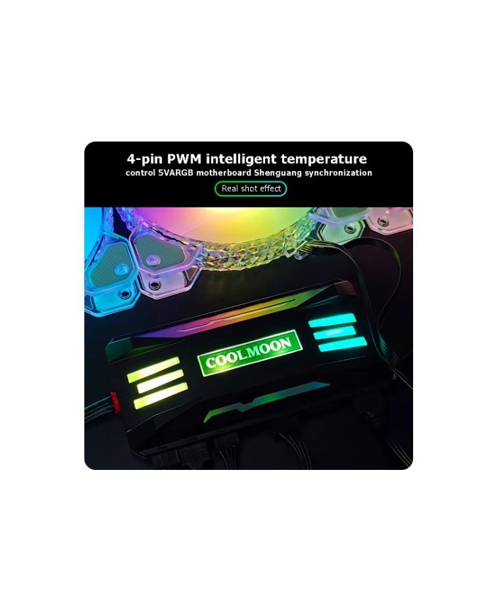 Coolmoon ARGB & PWM Kontrolcü