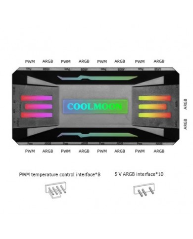 Coolmoon ARGB & PWM Kontrolcü