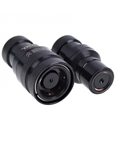 Alphacool Eiszapfen Quick Release Coupling Set G1/4 IG - Deep Black