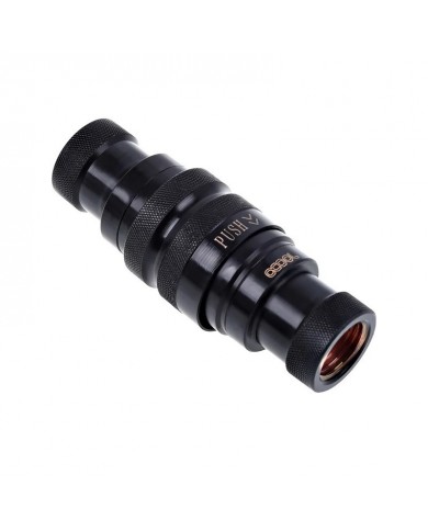 Alphacool Eiszapfen Quick Release Coupling Set G1/4 IG - Deep Black