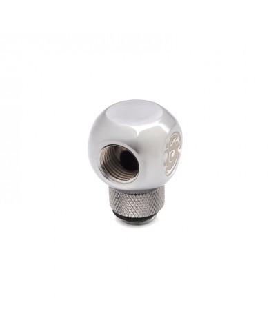 Bitspower G1/4" Silver Shining T-Rotary IG1/4"X2 Extender