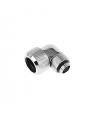 Alphacool Eiszapfen 16mm HardTube Screw-on Nozzle 90° Rotatable G14 - Chrome